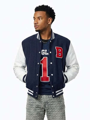 All American Kingston Jeremy Varsity Jacket - back view