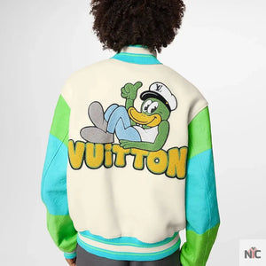 Rainbow Playground Varsity Blouson Jacket
