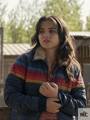 The Last of Us S02 Isabela Merced Puffer Jacket