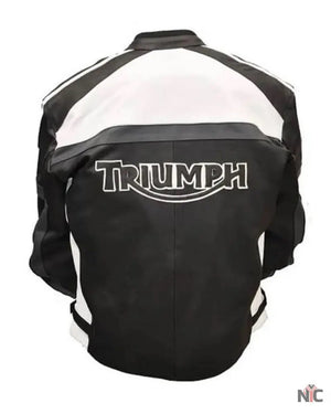 Triumph Motorcycle Racing Leather Jacket