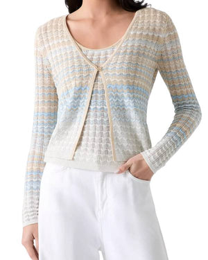 The Young and the Restless Sharon Newman Ombre Knit Top - view 3