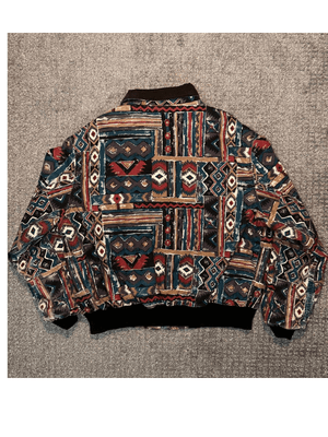 1994 Carhartt Quilt Lined Aztec Jacket