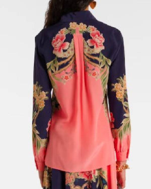 Marble Hall Murders S01 Susan Ryeland Floral Print Blouse - view 3