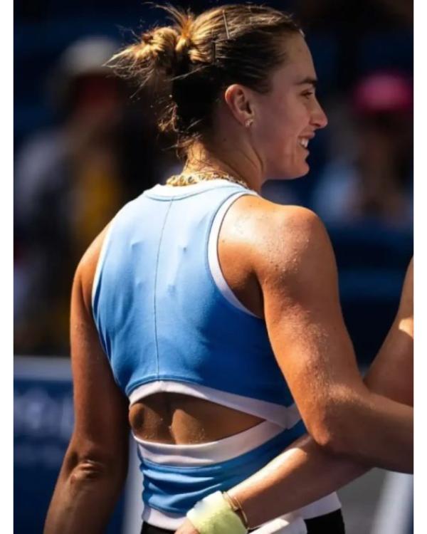 Aryna Sabalenka China Open 2026 Blue Top