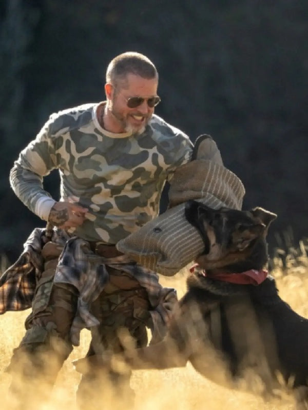 Heart of the Beast Brad Pitt Camo Sweatshirt