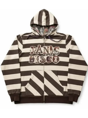 Panic At The Disco Pretty Odd Striped Hoodie - view 2