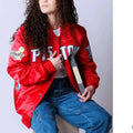 20th Anniversary Detroit Pistons Inspired Red Jacket