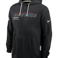 Baltimore Ravens 2025 Black Crucial Catch Hoodie