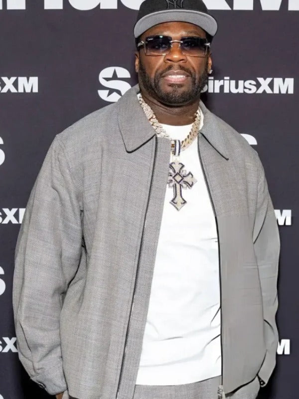 50 Cent SiriusXM Studios Grey Jacket - view 2