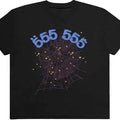 555 Printed T-Shirt – Black