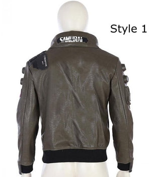 Cyberpunk 2077 Samurai Leather Jacket