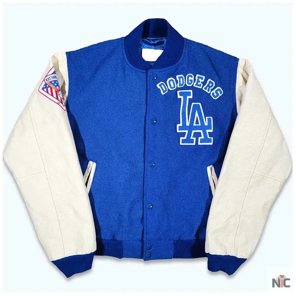 80’s Los Angeles Dodgers Inspired Varsity Jacket