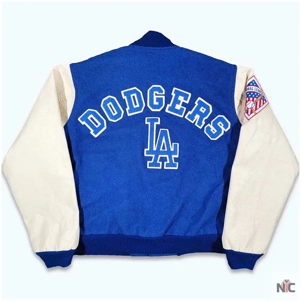 80’s Los Angeles Dodgers Inspired Varsity Jacket