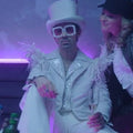 A Very Jonas Christmas Joe Jonas White Jacket