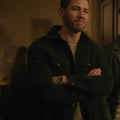 A Very Jonas Christmas Nick Jonas Green Wool Jacket