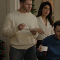 A Very Jonas Christmas Nick Jonas White Sweatshirt