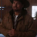 A Royal Montana Christmas 2025 Warren Christie Brown Jacket