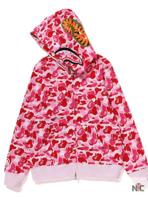Abc Camo Shark Full Zip Hoodie