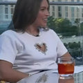 Access Hollywood Emily Orozco Embellished Heart Cutout Top