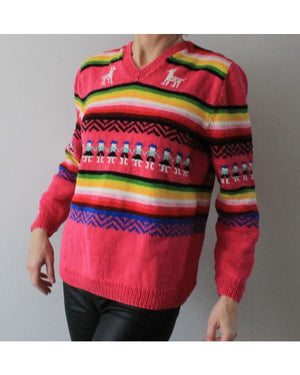 Princess Diana Pink Llama Sweater - view 4