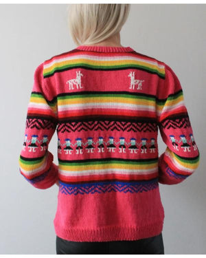 Princess Diana Pink Llama Sweater - view 5