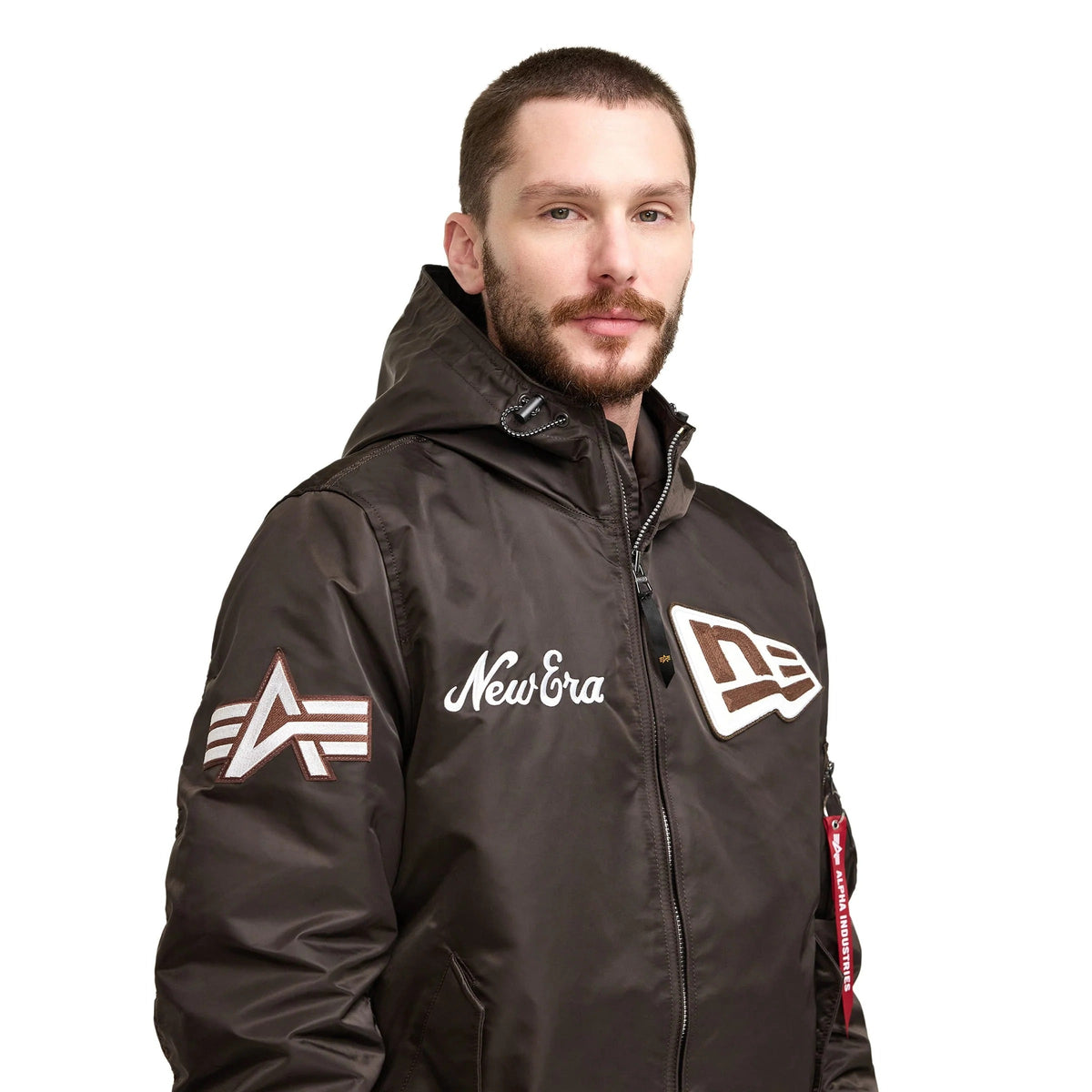 Alpha Industries L-2B Hooded Bomber Jacket