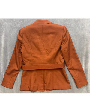 General Hospital 2026 Finola Hughes Brown Belted Blazer - view 3