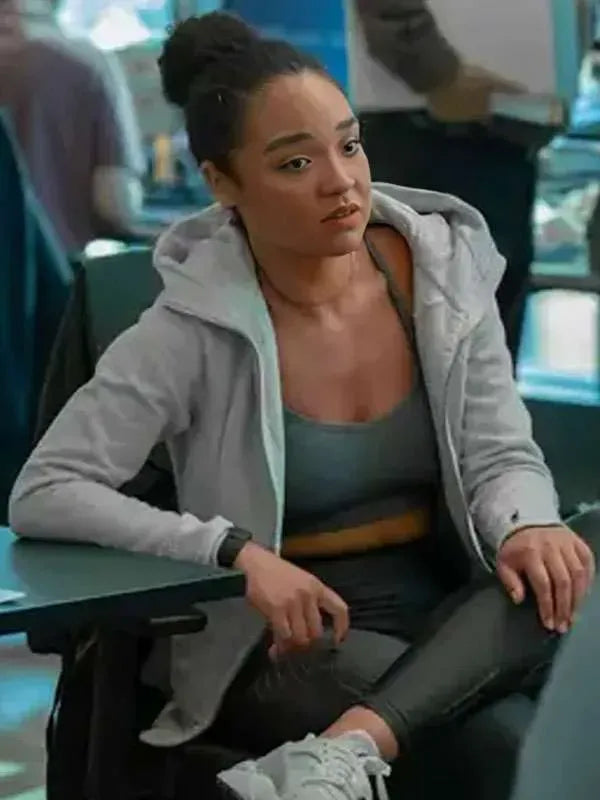 Apple Cider Vinegar 2025 Aisha Dee Grey Hoodie