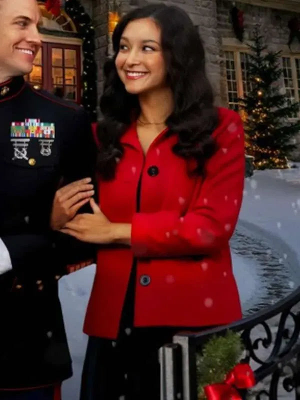 Ash Tsai Christmas of Giving Red Jacket