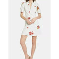 Sharp Objects S01 Madison Davenport Wrap Floral Mini Dress