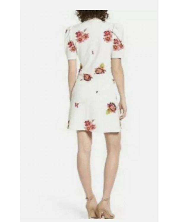 Sharp Objects S01 Madison Davenport Wrap Floral Mini Dress - view 3