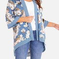 BBC Morning Live 2026 Yvonne Cobb Blue Floral Kimono