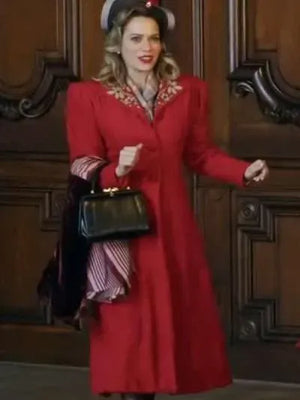 Bethany Joy Lenz A Biltmore Christmas Red Coat
