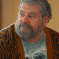 Bobby Moynihan NCIS Origins S3 Brown Swirl Print Caridgan