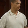 Bold And The Beautiful 2026 Delon De Metz Knit Polo Shirt