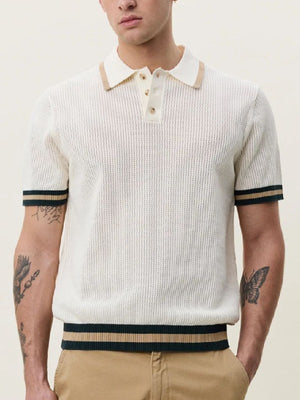 Bold And The Beautiful 2026 Delon De Metz Knit Polo Shirt