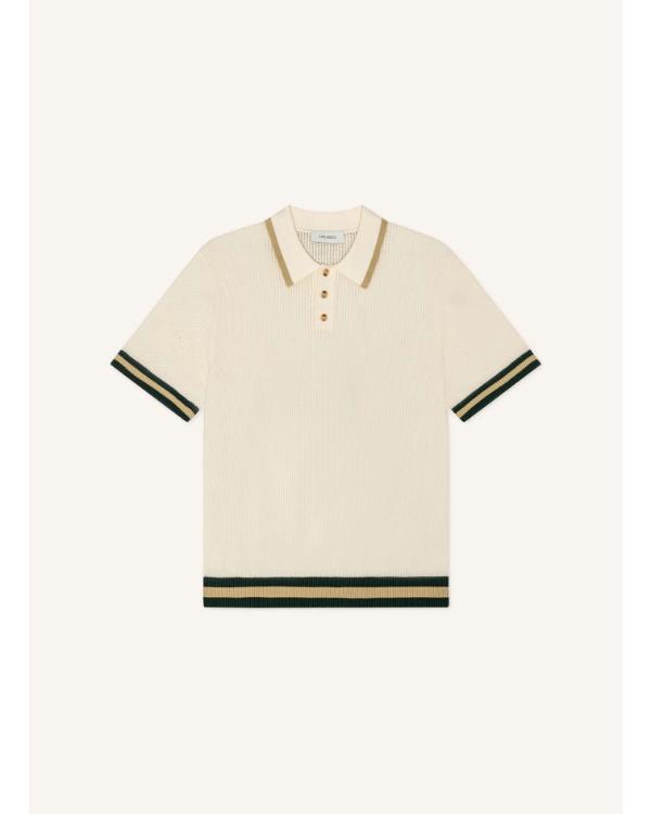 Bold And The Beautiful 2026 Delon De Metz Knit Polo Shirt - view 3