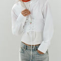 Bold And The Beautiful 2026 Sydney Bullock Corset Shirt