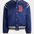 Boston Red Sox Blue Varsity Bomber Jacket