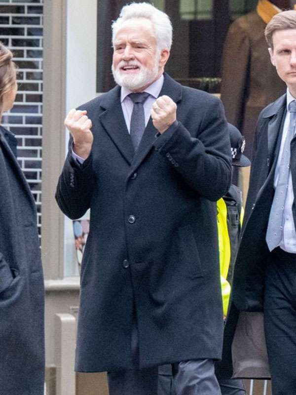 The Diplomat S04 Bradley Whitford Black Coat