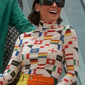 Bronwyn Newport Real Housewives of SLC S7 Flag Print Top