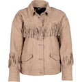 Brynn Godenir Heartland S20 Suede Fringed Leather Jacket