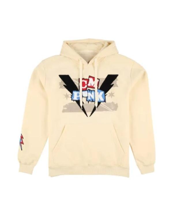 CM Punk SmackDown 2026 Lightning Fists Hoodie - view 3