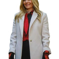 Candace Cameron Bure Home Sweet Christmas White Coat