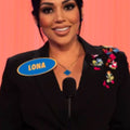 Celebrity Family Feud S11 Lona Edwards Floral Blazer Dress