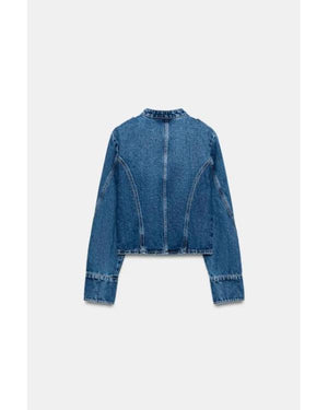 Celebrity Weakest Link S02 Nicole Ari Parker Denim Jacket - view 2