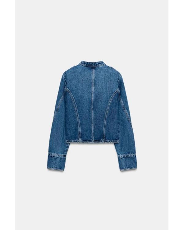 Celebrity Weakest Link S02 Nicole Ari Parker Denim Jacket - view 2