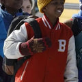 Che Tafari 8-Bit Christmas Varsity Jacket
