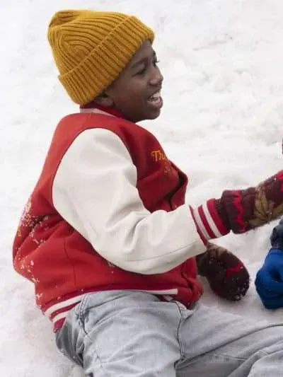 Che Tafari 8-Bit Christmas Varsity Jacket