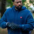 Chicago PD S13 LaRoyce Hawkins Heart Logo Blue Hoodie